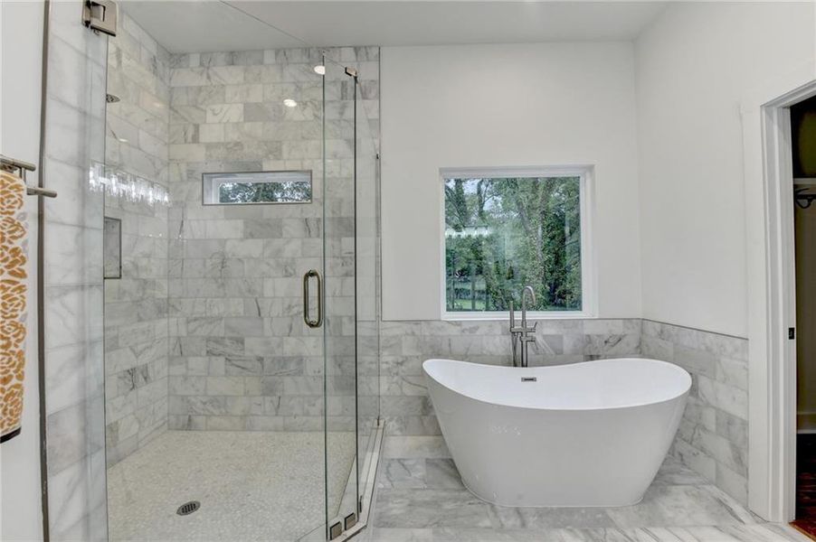 Furnished interior view inside a new home in , Atlanta (Image 11).