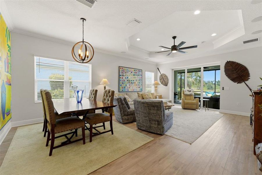 Furnished interior view inside a new home in , Venice (Image 7).