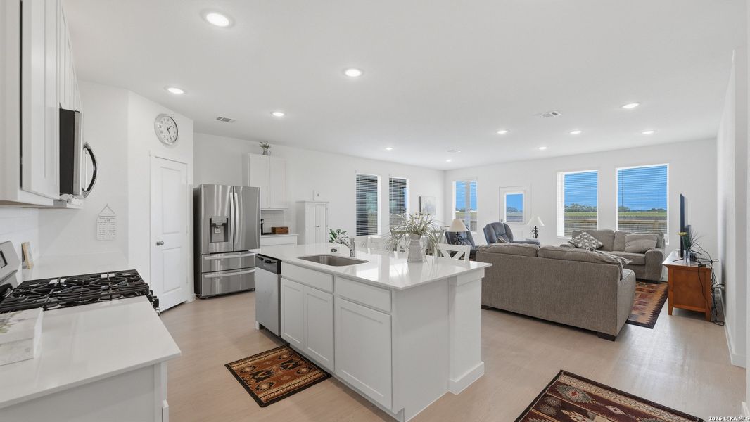 Furnished interior view inside a new home in Navarro Ranch, Seguin (Image 10).