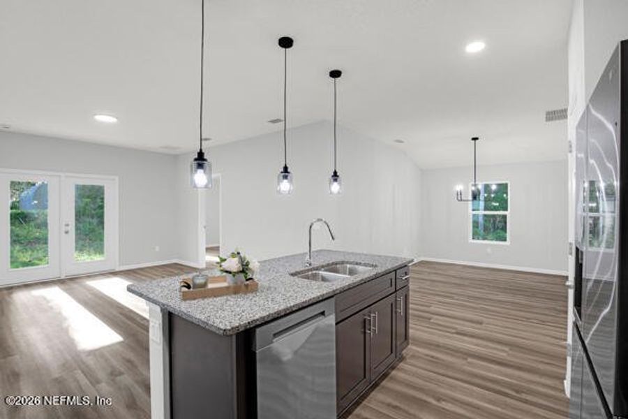 Furnished interior view inside a new home in , Satsuma (Image 13).