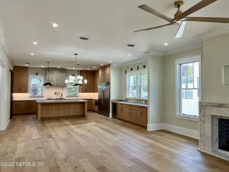 Furnished interior view inside a new home in , Jacksonville (Image 6).