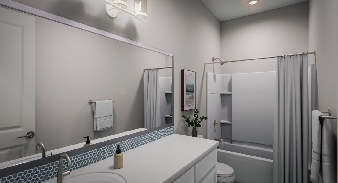 Representative furnished interior of a home built from the Holly Plan 5007 by Tri Pointe Homes in Soleo, San Tan Valley (Image 12). Representative furnished interior of a home built from the Holly Plan 5007 by Tri Pointe Homes in Soleo, San Tan Valley (Image 12).