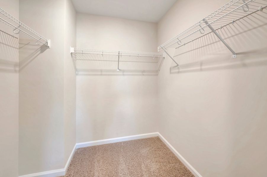 Representative unfurnished interior of a home built from the Pioneer by Beazer Homes in Townes on Leesville, Durham (Image 16). Representative unfurnished interior of a home built from the Pioneer by Beazer Homes in Townes on Leesville, Durham (Image 16).