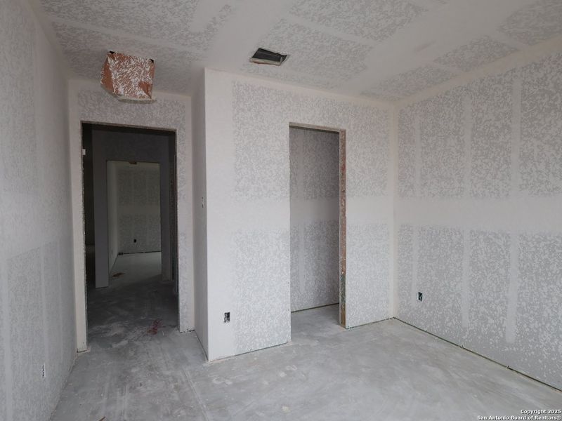 In-progress construction of a new home in Meadows at Clear Springs, New Braunfels, TX (Image 31). In-progress construction of a new home in Meadows at Clear Springs, New Braunfels, TX (Image 31).