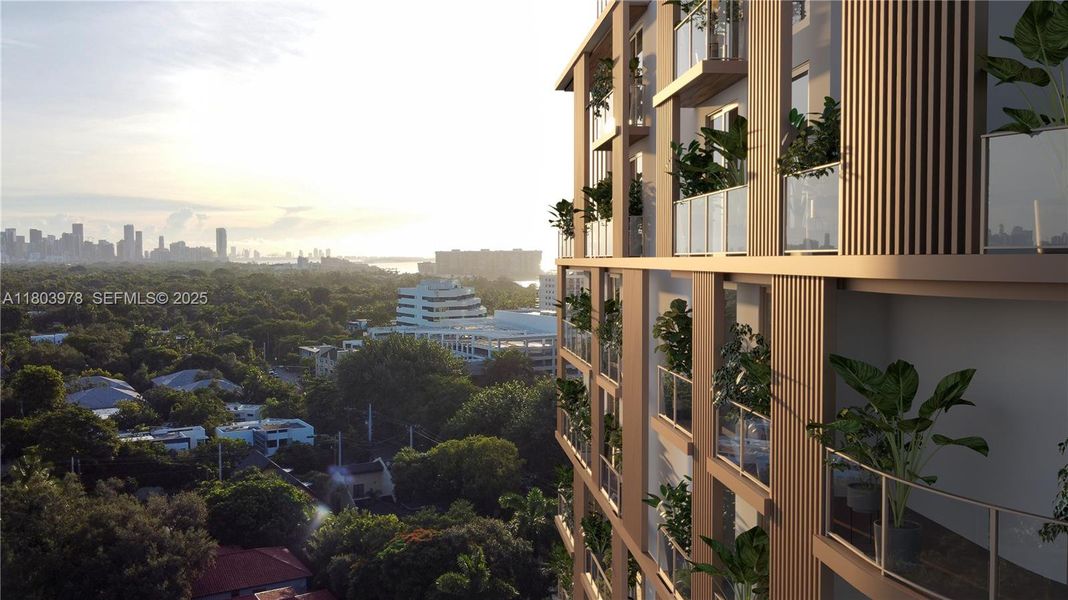 Condo located in Miami, FL showcasing its design and architecture (Image 4).