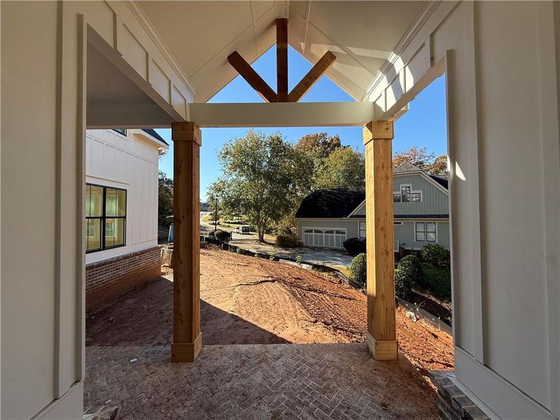 Exterior details and patio area of a home in , Hoschton (Image 4).