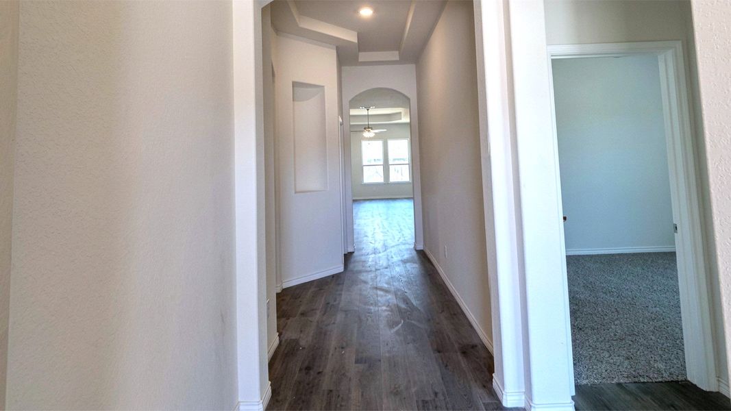 Spacious, unfurnished interior of a new home in Lakewood Trails, Forney (Image 10). Spacious, unfurnished interior of a new home in Lakewood Trails, Forney (Image 10).