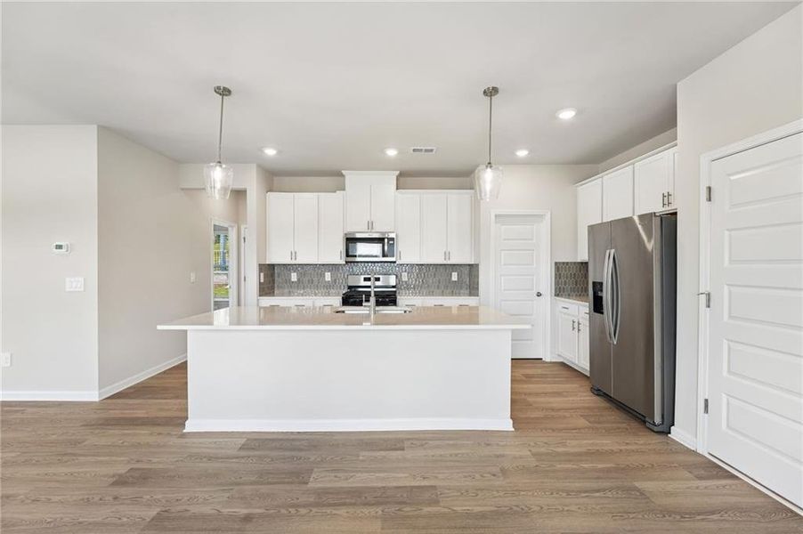 Furnished interior view inside a new home in Hemingway - Reserve Series, Cumming (Image 17).