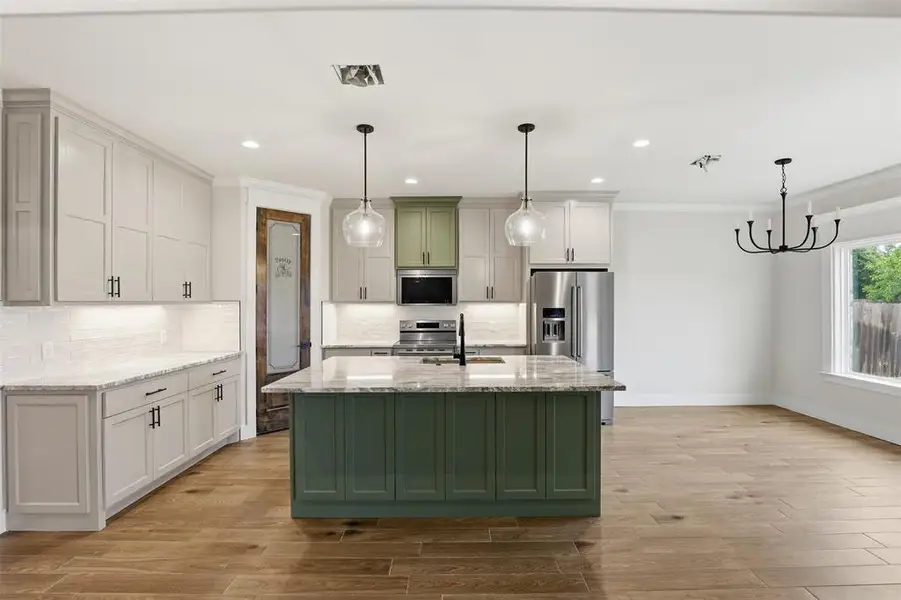 Furnished interior view inside a new home in , Granbury (Image 4).