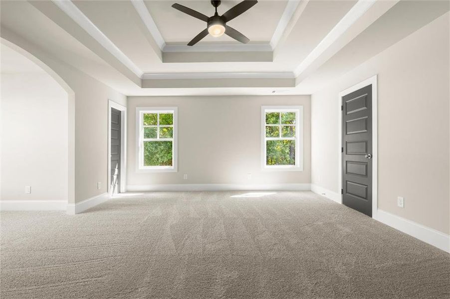 Spacious, unfurnished interior of a new home in , Covington (Image 25).