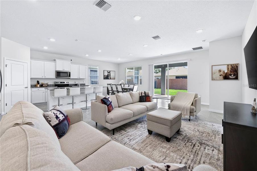 Furnished interior view inside a new home in , Ocala (Image 6).