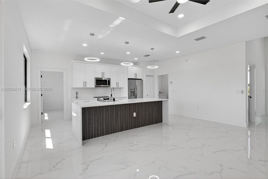 Furnished interior view inside a new home in , Lehigh Acres (Image 11).