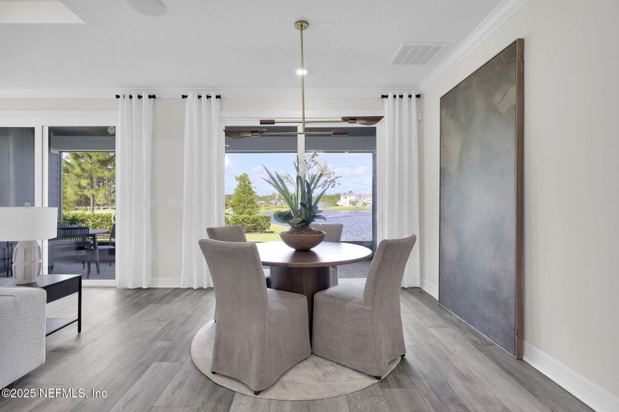 Furnished interior view inside a new home in , St. Johns (Image 16).