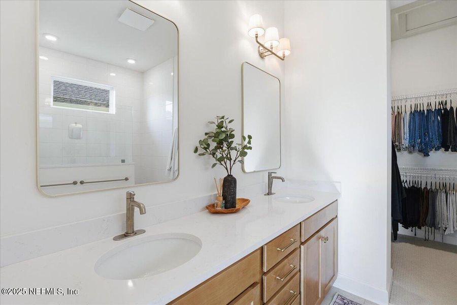 Furnished interior view inside a new home in , Jacksonville (Image 11).