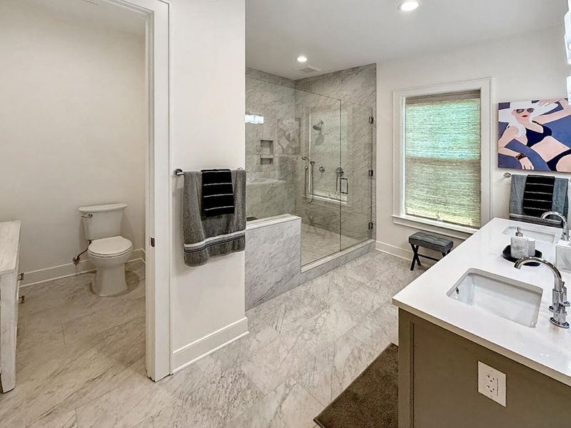 Furnished interior view inside a new home in , Charleston (Image 44).
