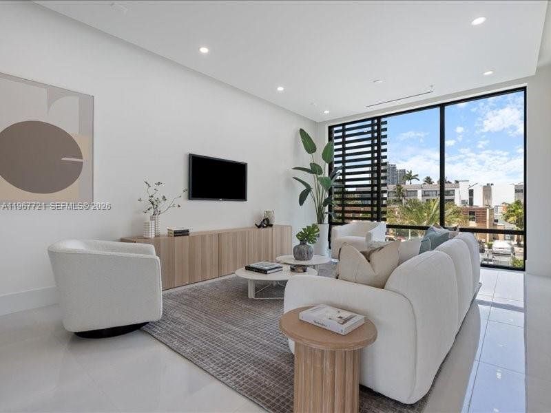 Furnished interior view inside a new home in Koya Bay, North Miami Beach (Image 4).