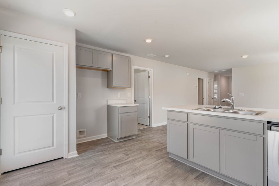 Representative furnished interior of a home built from the Plan by D.R. Horton in Auberon Woods, Conway (Image 7). Representative furnished interior of a home built from the Plan by D.R. Horton in Auberon Woods, Conway (Image 7).