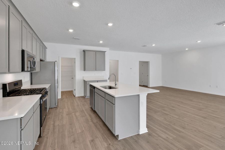 Furnished interior view inside a new home in Cedar Creek, Jacksonville (Image 14).