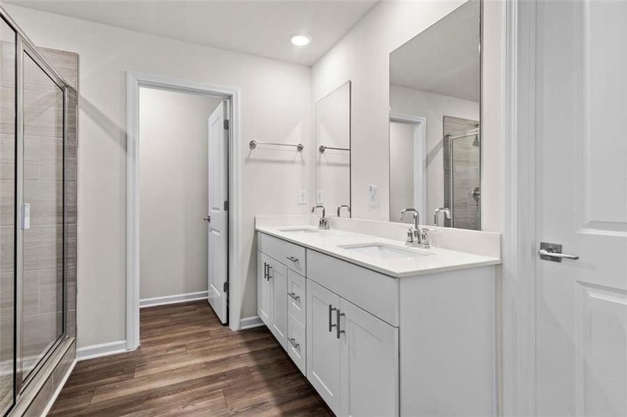 Furnished interior view inside a new home in , Lawrenceville (Image 11). Furnished interior view inside a new home in , Lawrenceville (Image 11).