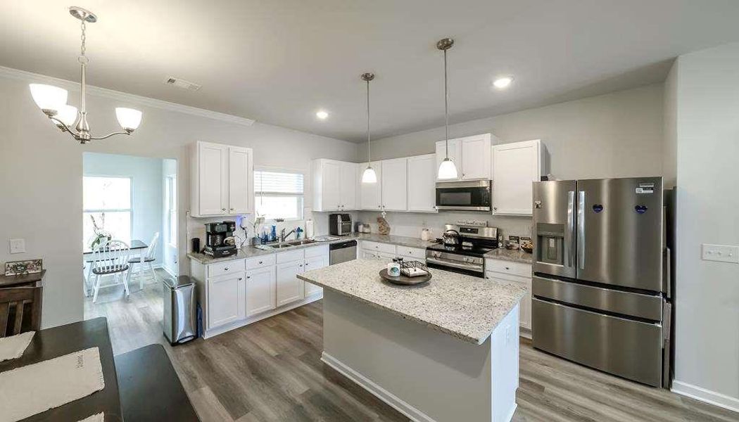 Furnished interior view inside a new home in , Bremen (Image 16).