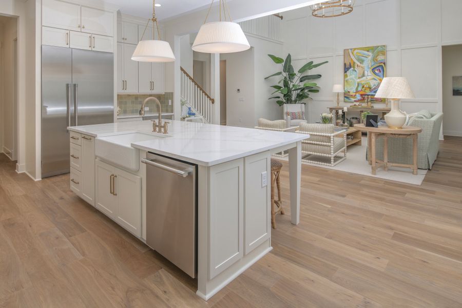 Representative furnished interior of a home built from the Seaside by Riverside Homes in Hidden Creek at SilverLeaf, St. Augustine (Image 18). Representative furnished interior of a home built from the Seaside by Riverside Homes in Hidden Creek at SilverLeaf, St. Augustine (Image 18).