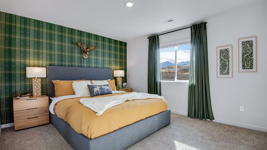 Furnished interior view inside a new home in Ellston Park, Colorado Springs (Image 14).