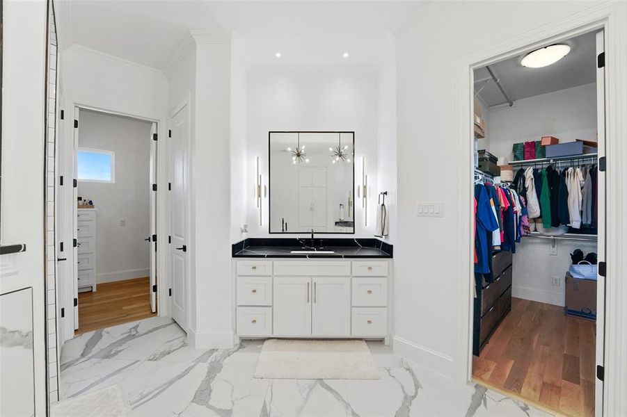 Furnished interior view inside a new home in , Rockwall (Image 19).