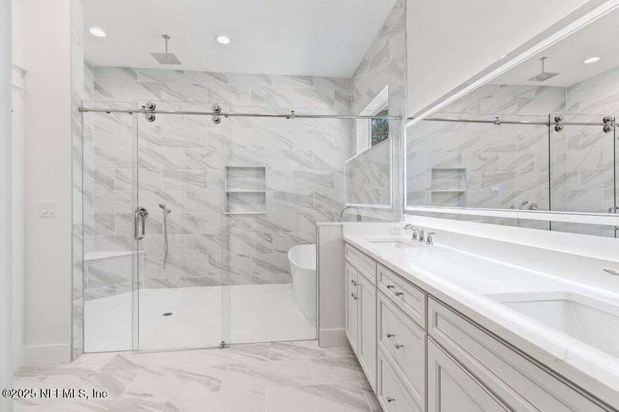 Furnished interior view inside a new home in , Jacksonville (Image 13).