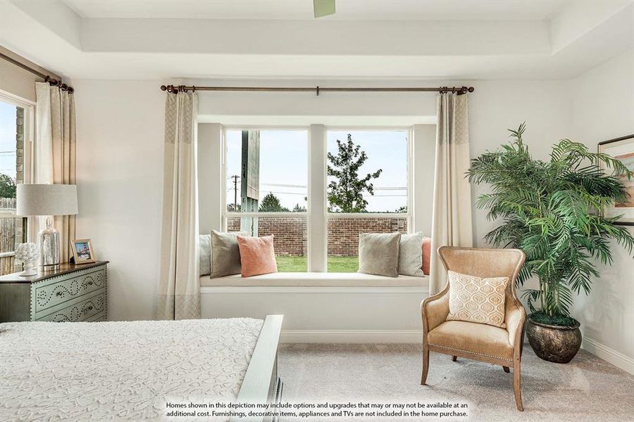 Furnished interior view inside a new home in Liberty, Melissa (Image 25).