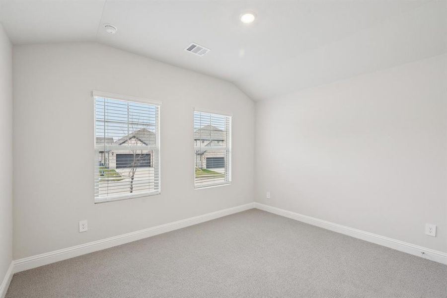 Spacious, unfurnished interior of a new home in Simpson Crossing - Signature Series, McKinney (Image 31). Spacious, unfurnished interior of a new home in Simpson Crossing - Signature Series, McKinney (Image 31).