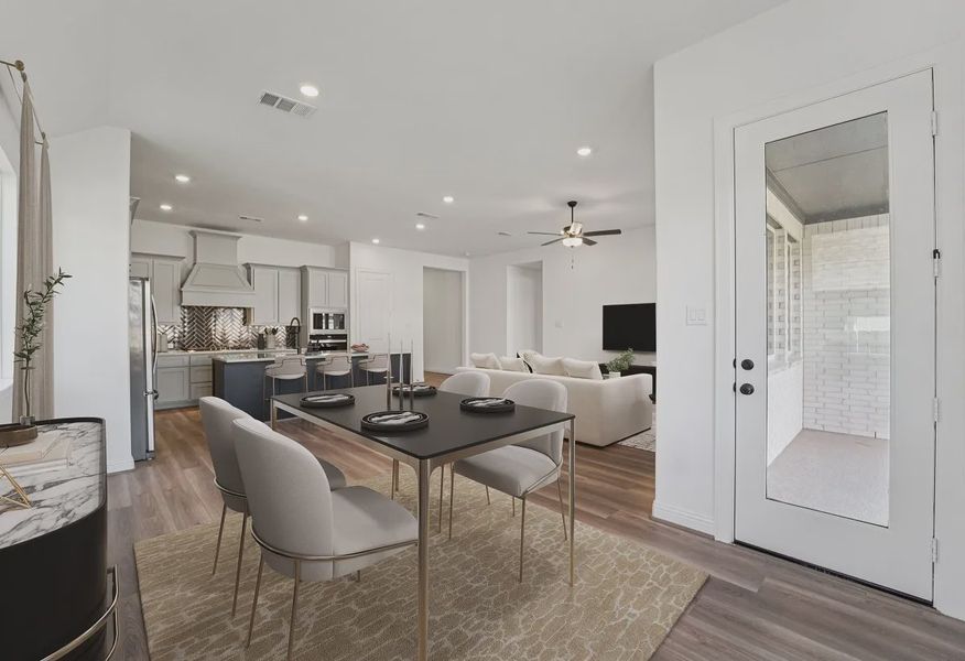 Plan 4046 dining room - staged - 6 of 18 Plan 4046 dining room - staged - 6 of 18