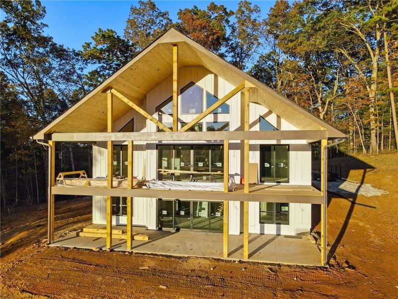 In-progress construction of a new home in , Ranger, GA (Image 21).