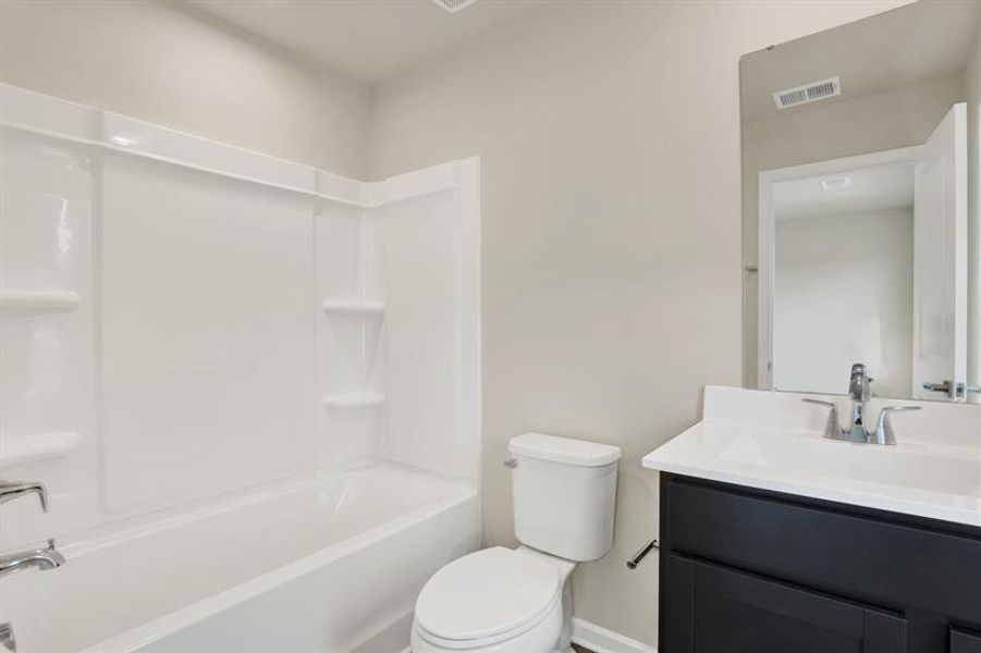 Furnished interior view inside a new home in Royal Oaks Cottages, Hardeeville (Image 12). Furnished interior view inside a new home in Royal Oaks Cottages, Hardeeville (Image 12).