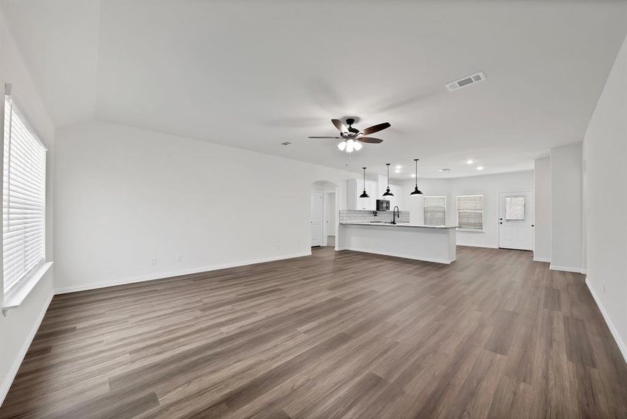 Spacious, unfurnished interior of a new home in , Poolville (Image 15).