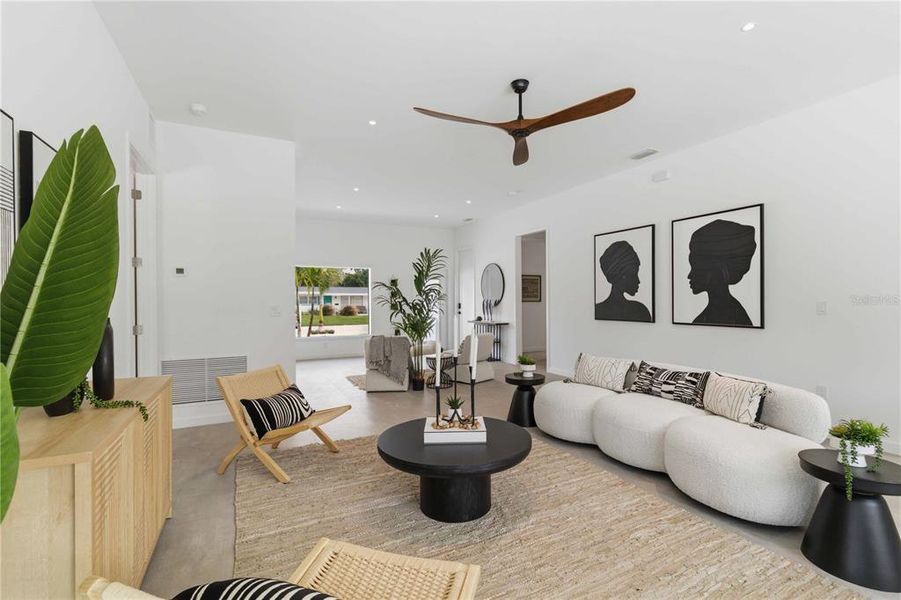 Furnished interior view inside a new home in , Sarasota (Image 5).