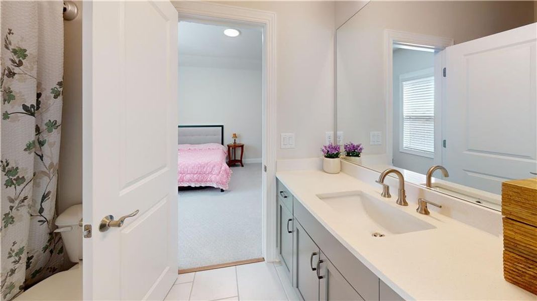 Furnished interior view inside a new home in , Peachtree Corners (Image 40).