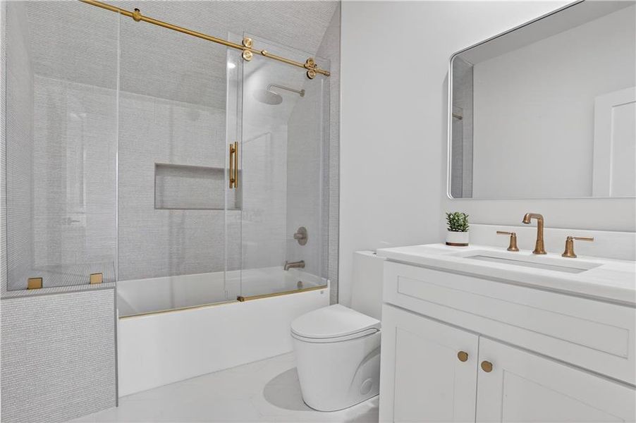 Furnished interior view inside a new home in , Hoschton (Image 54).