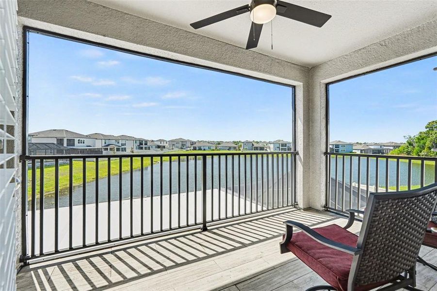 Exterior details and patio area of a home in Berry Bay, Wimauma (Image 24).