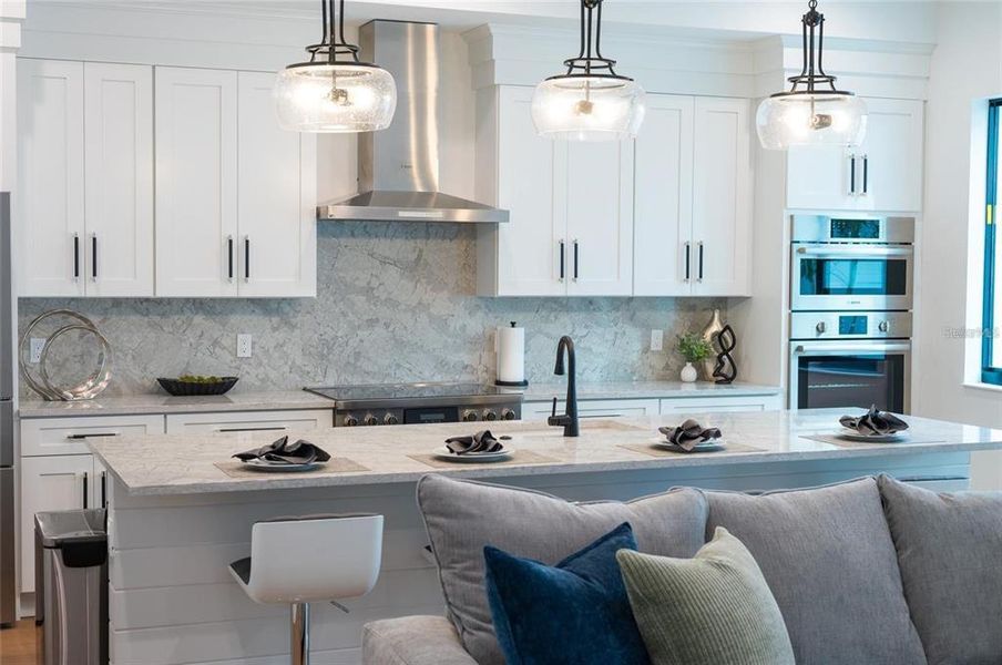 Furnished interior view inside a new home in , Sarasota (Image 48).