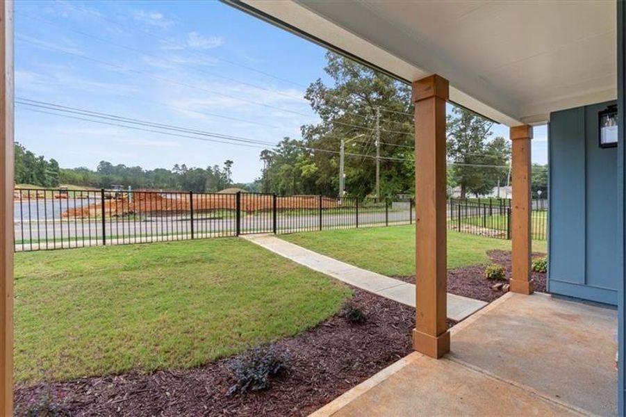 Exterior details and patio area of a home in , Emerson (Image 24).