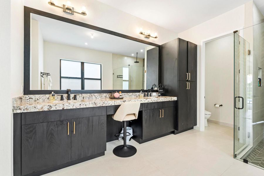 Furnished interior view inside a new home in , Palm Beach Gardens (Image 12).