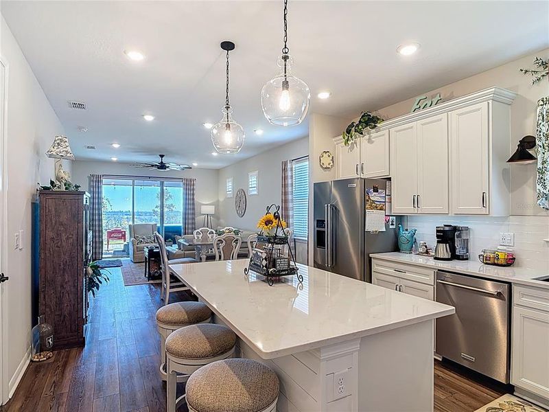 Furnished interior view inside a new home in , Minneola (Image 12).