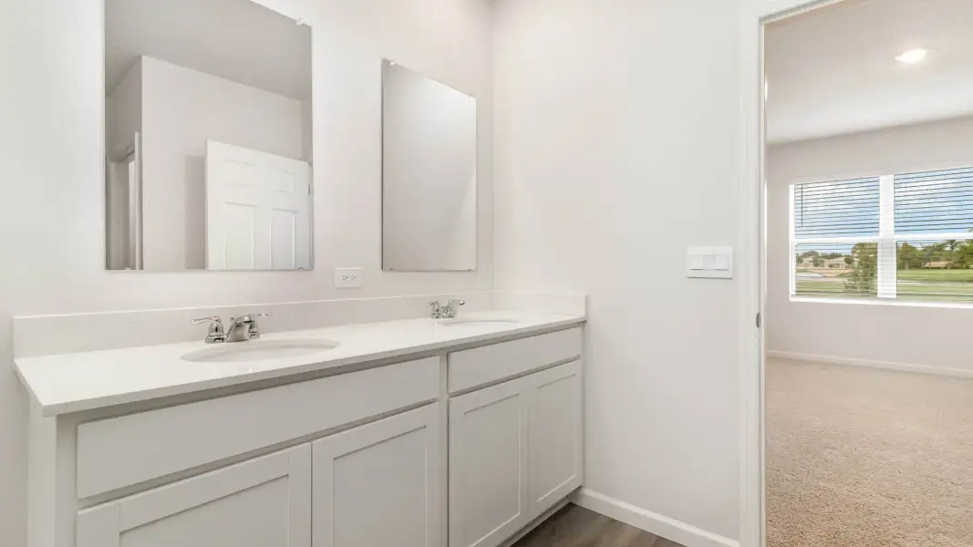 Furnished interior view inside a new home in Cypress Bay West, Palm Bay (Image 8).