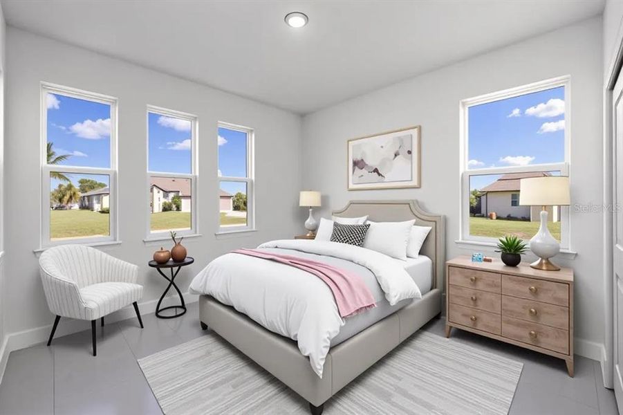 Furnished interior view inside a new home in , Port Charlotte (Image 19).