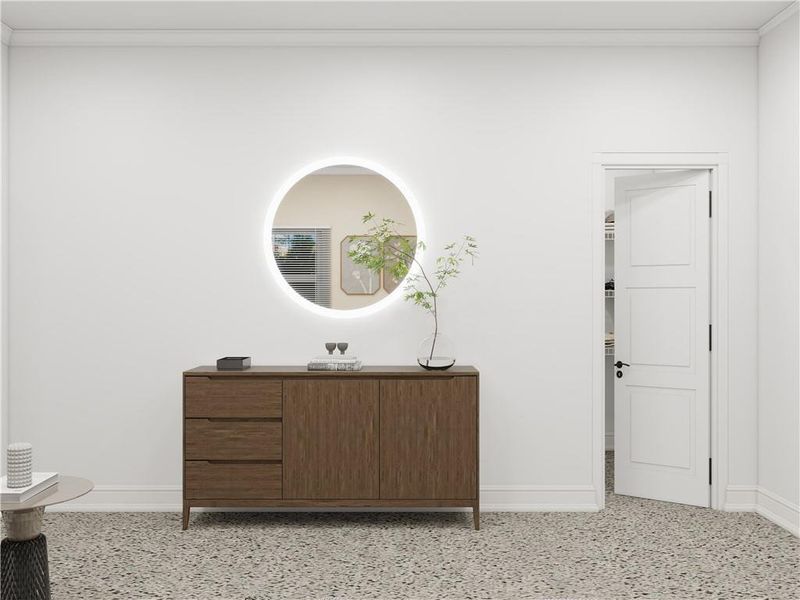 Furnished interior view inside a new home in , Cumming (Image 9).