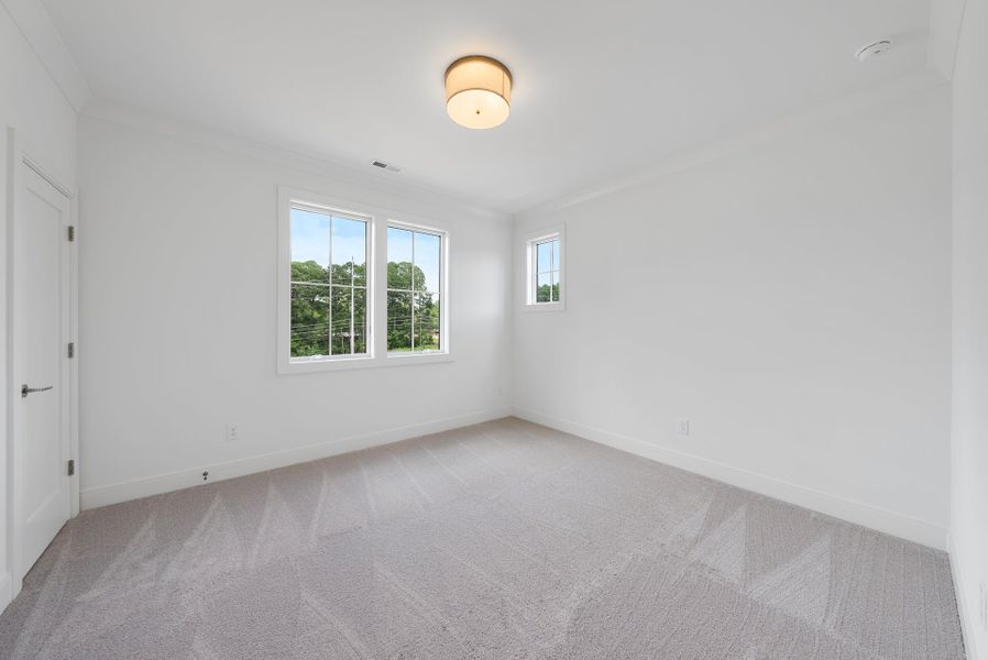 Representative unfurnished interior of a home built from the Abigail by Homes by Dickerson in The Founding at Blue Ridge, Raleigh (Image 23).