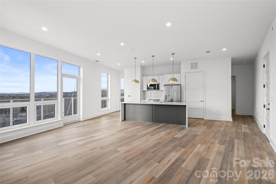 Spacious, unfurnished interior of a new home in , Asheville (Image 13).