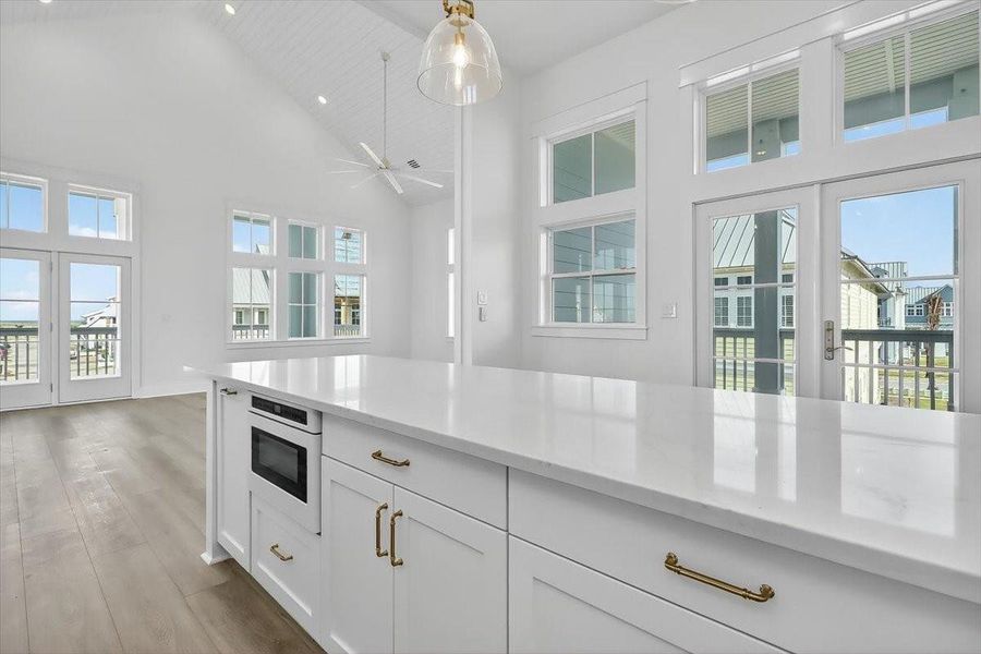 Furnished interior view inside a new home in , Port Aransas (Image 4).