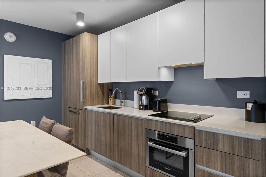 Furnished interior view inside a new home in , Miami (Image 47).