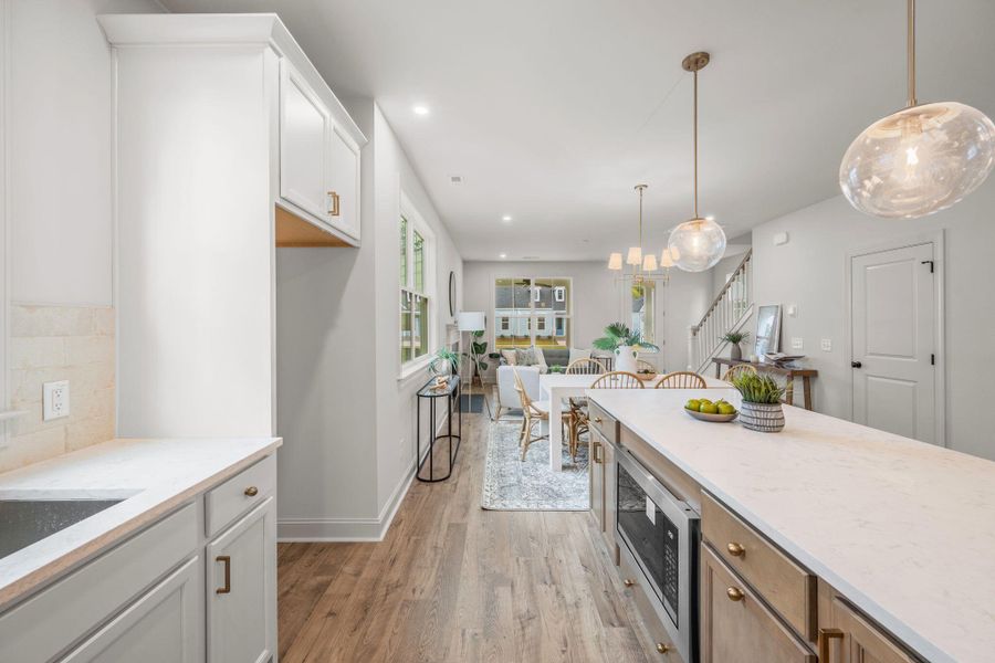 Furnished interior view inside a new home in , Summerville (Image 9).
